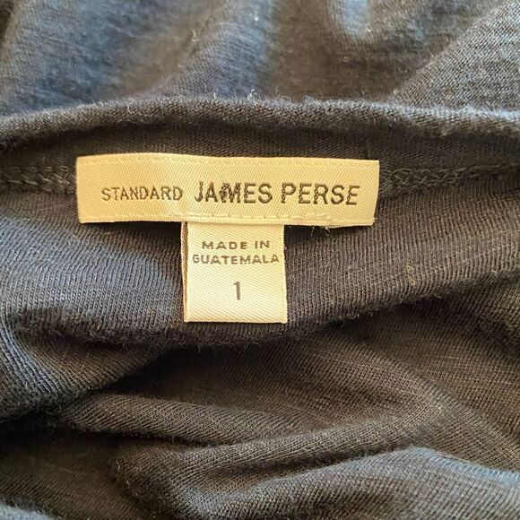 James Perse Navy Blue Blousen Tshirt Dress Small - Picture 3 of 4